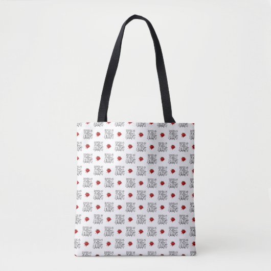TOTE BAG FONCTIONNEMENT AU CAFÉ... (Devant)