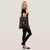 Tote Bag Fond artistique coloré (Sur le modèle)