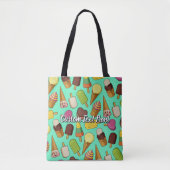 Tote Bag Fond de glace (Devant)
