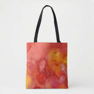 Tote Bag Fond de peinture d'aquarelle