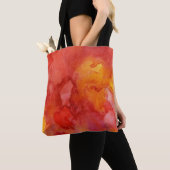 Tote Bag Fond de peinture d'aquarelle (De près)