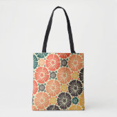 Tote Bag Fond d'écran Art Nouveau Retro Design. (Devant)