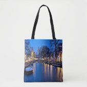 Tote Bag Fond d'écran de nuit Amsterdam-67657 (Devant)
