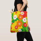 Tote Bag Fond d'écran Funky Flower + vos idées (De près)
