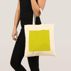 Tote Bag Fond jaune plat – Texture de rentrée scolaire