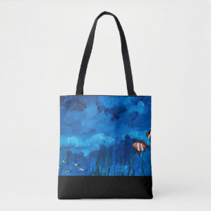 Tote Bag Fond océanique de Fourre-tout