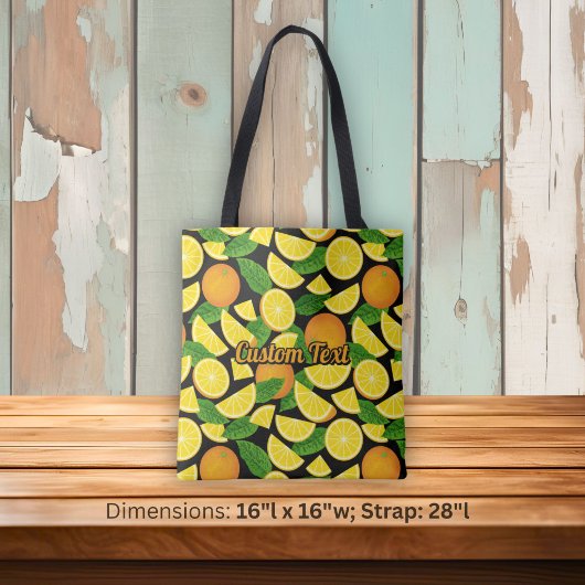 Tote Bag Fond orange