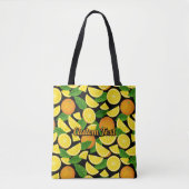 Tote Bag Fond orange (Devant)