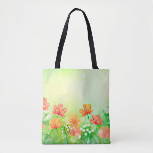 Tote Bag Fond printanier flou réaliste-52374