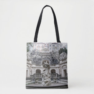 Tote Bag Fontaine avec statue de Neptune à Prague