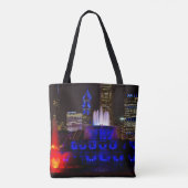 Tote Bag Fontaine Blue Buckingham (Dos)