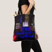 Tote Bag Fontaine Blue Buckingham (De près)