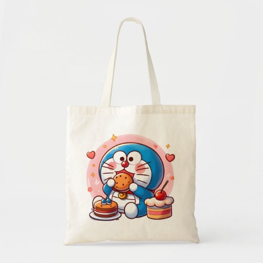 Tote Bag Foodie Doraemon (Devant)