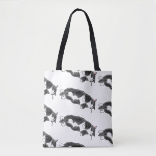 Tote Bag FooFooCat : Chat enorme paresseux de smoking
