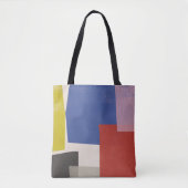 Tote Bag Foolscap - Colorblocs modernes (Devant)