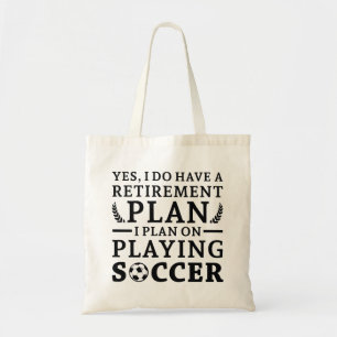 Tote Bag Football de retraite