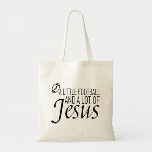 Tote Bag Football et Jésus