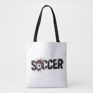 Tote Bag Football Is Life – Typographie Moderne de Football