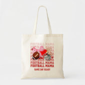 Tote Bag FOOTBALL MAMA Coquette Maman (Devant)