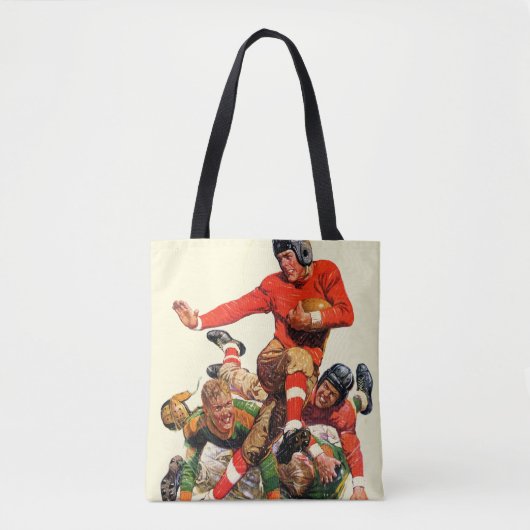Tote Bag Football universitaire (Devant)