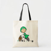 Tote Bag footballstickthree (Devant)