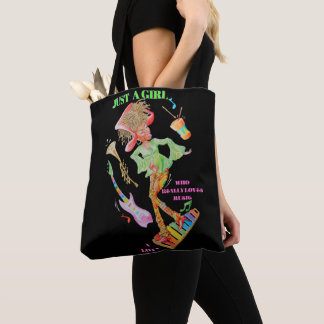 Tote Bag for Girls Who Really Loves Music