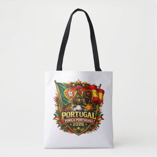 TOTE BAG FORÇA PORTUGAL (Devant)