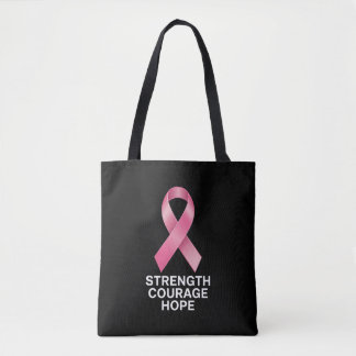 Tote Bag Force Courage Espoir – Sensibilisation au Cancer S