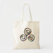 Tote Bag Force de Triskelion celtique (Devant)