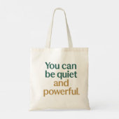 Tote Bag Force et Puissance Tranquilles (Dos)