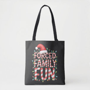 Tote Bag Forcé Famille Amusante Amusante Famille Correspond
