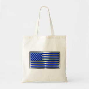 Tote Bag Forces armées et police USA Flag Hommage