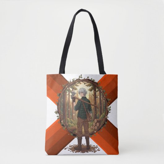 Tote Bag Forest Guardian Anime (Devant)