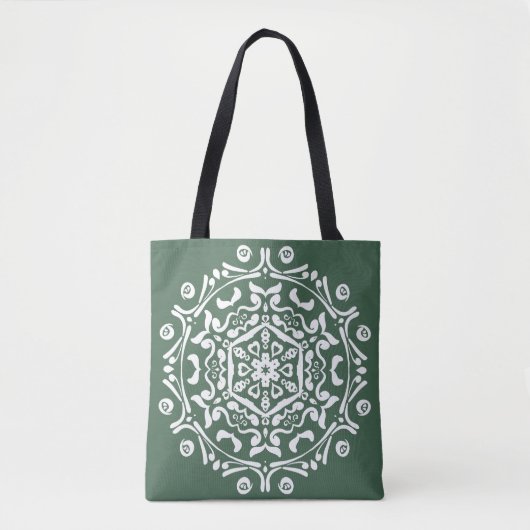 Tote Bag |Forest Mandala (Devant)