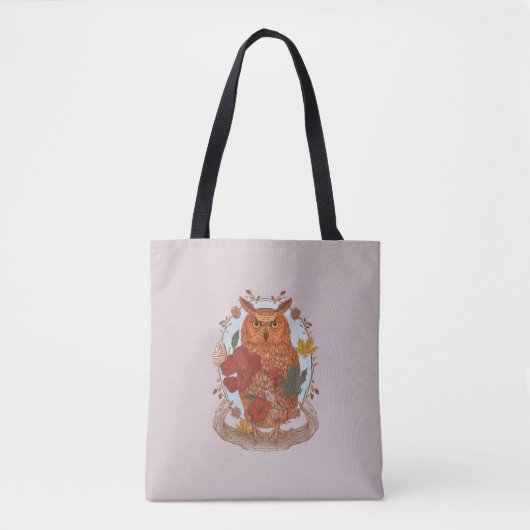 Tote Bag Forest Owl (Devant)