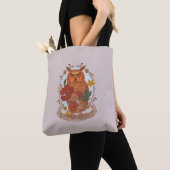 Tote Bag Forest Owl (De près)