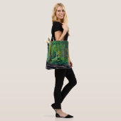 Tote Bag Forests | Greenery & Woodland (Sur le modèle)