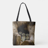 Tote Bag Forests | Three Owls Looking (Dos)