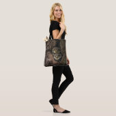 Tote Bag Forests | Two Owls Looking (Sur le modèle)