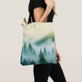 Tote Bag Forêt brumeuse (De près)
