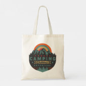 Tote Bag Forêt Camping Outdoor Adventure (Dos)
