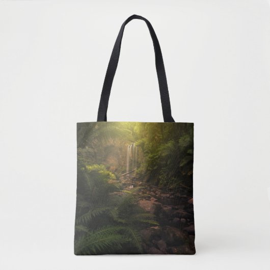 Tote Bag Forêt | Cascade Sunlight Highlights (Devant)