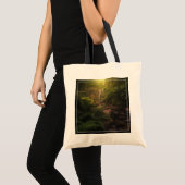 Tote Bag Forêt | Cascade Sunlight Highlights (Devant (produit))