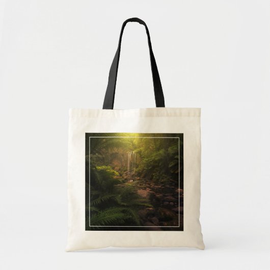 Tote Bag Forêt | Cascade Sunlight Highlights (Devant)
