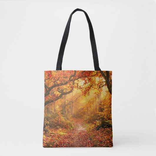 Tote Bag Forêt d'automne (Devant)