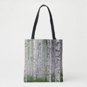Tote Bag Forêt de Birch Nature (Devant)
