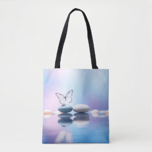 Tote Bag Forêt de Papillon Nature Serene Tranquille