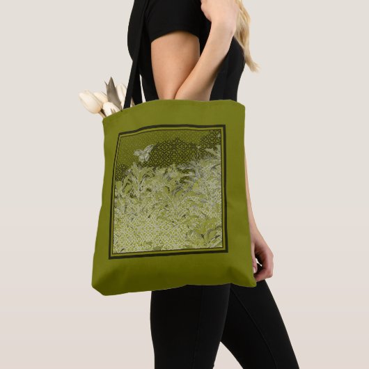 Tote Bag Forêt de papillons - (De près)