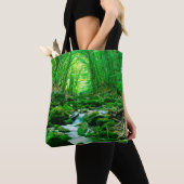 Tote Bag Forêt d'été profonde, backwoods, profonde, profond (De près)