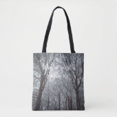 Tote Bag Forêt d'hiver de Foggy (Devant)